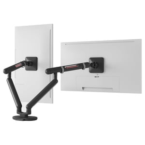 

AFTERWORK Saber Dual Super Ergonomic Monitor Arm Black