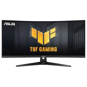 Asus TUF Gaming VG34VQ3B Gaming Monitor - 34inch WQHD (3440x1440), Curved, 180Hz, ELMB SYNC, FreeSync Premium, 1ms MPRT, 90% DCI-P3, DisplayWidget Center