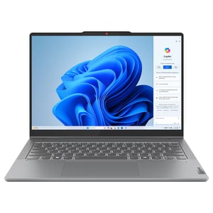 Lenovo IdeaPad 5 14IRU9 2-in-1 Convertible (2024) Laptop - 1st Series / Intel Core 5-120U / 14inch WUXGA / 512GB SSD / 16GB RAM / Shared Intel Graphics / Windows 11 Home / English & Arabic Keyboard / Luna Grey / Middle East Version - [83DT006UAX]