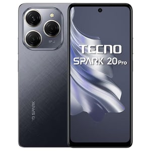 

Tecno Spark 20 Pro 256GB Moonlight Black 4G Smartphone - Middle East Version