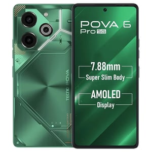 

Tecno Pova 6 Pro 256GB Comet Green 5G Smartphone - Middle East Version