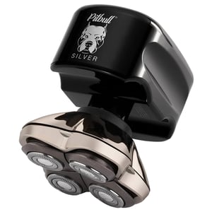 

Skull Shaver Pitbull Silver Pro Electric Shaver PBS4 -8700