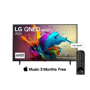 

LG 75 Inch QNED MiniLED AI QNED90 4K Smart TV AI Magic Remote HDR10 webOS24 2024