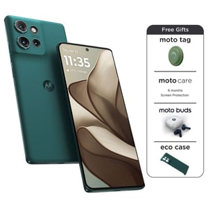 

Motorola Edge 50 512GB Jungle Green 5G Smartphone + Moto Buds + Moto Tag + 6 Months Screen Protection