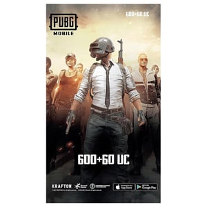 PUBG 600+60 UC Digital Code