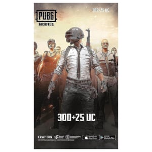 PUBG 300+25 UC