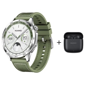 

Huawei GT4 Smartwatch Phoenix Green + Freebuds SE2 Black