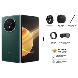 

Honor Magic V3 512GB Green 5G Smartphone + Bose Speaker + Watch 4 + MagicPen + Smart Ring + Wireless Charger