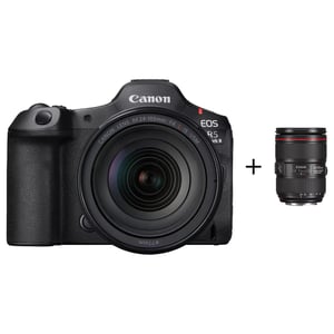 

Canon EOS R5 Mark II Mirrorless Camera Black + 24-105mm F/4 IS USM Lens