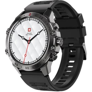 Swiss Military 1.57″ Display Daily Activity Smartwatch Black - DOM5