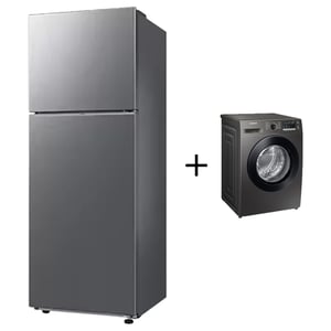 Samsung Top Mount Refrigerator 500 Litres RT50CG6404S9 + Washing Machine
