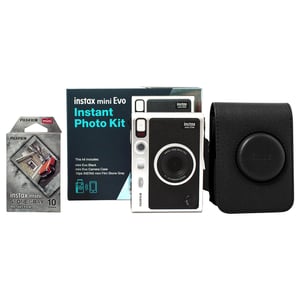 Fujifilm Instax Mini EVO Instant Photo Kit Black