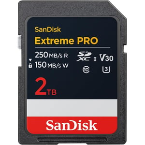 SanDisk SDSDXXD-2T00-GN4IN Extreme PRO SDXC UHS-I Card 2TB