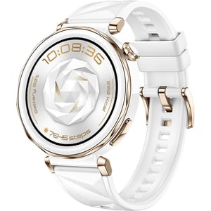Huawei Watch GT5 Jana Pro Smart Watch 42mm - White FLOU Strap (JNA-B29)