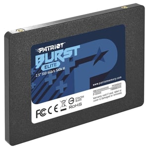 Patriot Burst Elite Solid State Drive SATA III 120Gb Black PBE120GS25SSDR