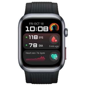 Huawei Watch D2 Smart Watch - Black/Fluoroelastomer Strap - (LCA-B10)