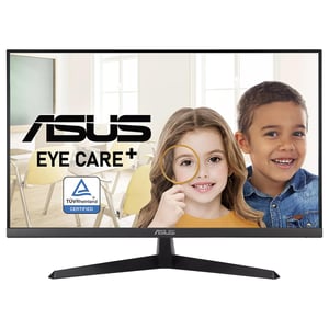 Asus Eye Care Monitor 27" Flat, 4K UHD, IPS Panel, HDR10, Adaptive-Sync, Eye Care Plus, Blue Light Filter, Flicker-Free, Antibacterial Treatment, 60 Hz, 5 ms (VY27UQ)