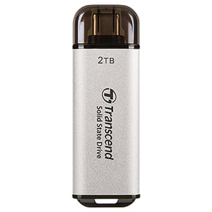 Transcend Portable SSD USB-C 2TB Silver TS2TESD300S