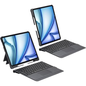 Glassology Keyboard Case for iPad Pro 13" (2024) - Detachable Wireless Keyboard, Screen Protector, Magnetic Cover, Pencil Holder, Auto Sleep/Wake