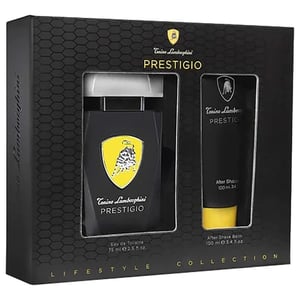Tonino Lamborghini Prestigio Set Perfume For Men 75ml EDT + Shave Balm