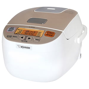 Zojirushi Micom Rice Cooker & Warmer 0.5L- Compact Japanese White NL-BGQ05