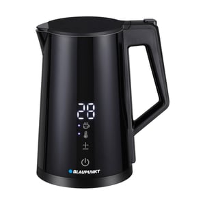 Blaupunkt 2200W Cordless Digital Kettle With 1.7L Capacity, LED Temperature Display, 5 Preset Temperature Settings, Double Wall Cool Touch Body, Auto Shut-Off And Boil Dry Protection For Tea And Coffee BKD522