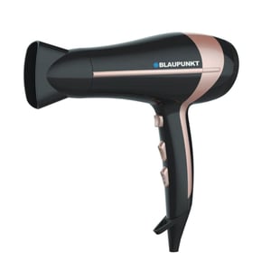 Blaupunkt 2000W Hair Dryer With Ionic Function, 3 Heat And 2 Speed Settings, Cool Shot Button, Diffuser And Concentrator Attachments, Lightweight Design For Fast Drying And Frizz Control – SDL425BK