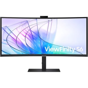 Samsung LS34C650VAMXUE ViewFinity S6 S65VC UWQHD Curved Monitor 34inch