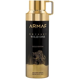 Armaf Odyssey Wild One Gold Edition Body Spray For Men