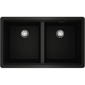 TEKA Radea Tegranite Sink with Two Bowls and Drainer - Radea R10 2B 750 M