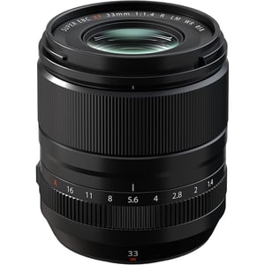 Fujifilm Camera Lens XF 33mm F/1.4 R LM WR Wide Angle Lens