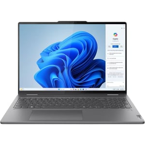 Lenovo Yoga 7 16IML9 2-in-1 Convertible (2023) Laptop - 1st Series / Intel Core Ultra 5-125U / 16inch WUXGA / 512GB SSD / 16GB RAM / Shared Intel Graphics / Windows 11 Home / English Keyboard / Storm Grey / International Version - [83DL0000US]