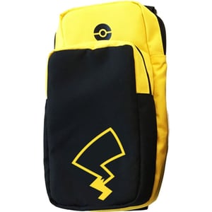 Hori Adventure Pack (Poké Ball) Shoulder Bag Black/Yellow Nintendo Switch