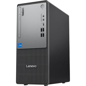 Lenovo ThinkCentre neo 50t Gen 5 Tower (2023) Desktop - 13th Gen / Intel Core i3-13100 / 256GB SSD / 8GB RAM / Shared Intel UHD Graphics 730 / DOS / Black / International Version - [12UD005MGP]