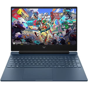 HP Victus Gaming (2022) Laptop - 12th Gen / Intel Core i7-12650H / 15.6inch FHD / 512GB SSD / 16GB RAM / 6GB NVIDIA GeForce RTX 4050 Graphics / Windows 11 Home / English Keyboard / Performance Blue / International Version - [15-FA1163DX]