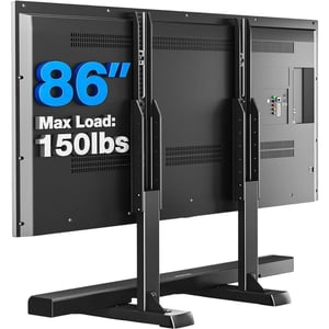 Table Top TV Stand For 37"-86" TV, VESA 800x600 mm, Black - UT3004