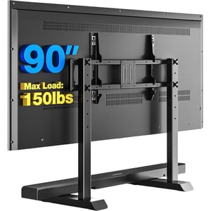 Table Top TV Stand For 55"-90" TV, VESA 800x400 mm, Black - UT7001