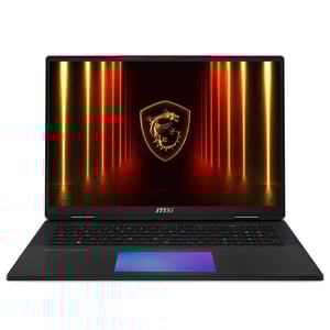 MSI Titan 18HX AI Gaming (2025) Laptop - 2nd Series / Intel Core Ultra 9-285HX / 18inch UHD  / 4TB SSD / 64GB RAM / 24GB NVIDIA GeForce RTX 5090 Graphics / Win11 Home / English & Arabic Keyboard / Core Black / Middle East Version - [A2XWJG] - Pre-order