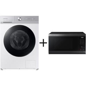 Samsung Series 8 Front Load Washing Machine 11 kg WW11BB944 + Samsung MS32D Microwave Oven