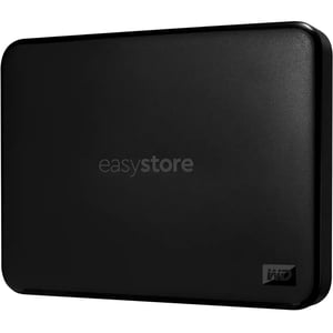 Western Digital easystore Portable Hard Drive USB3.2 6TB Black WDBUWJ0060BBK-WESN