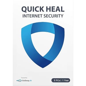 Quick Heal Internet Security 3 Device 1 Year