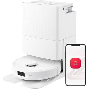 Roborock Q Revo MaxV Robotic Vacuum Cleaner White QR0PEP+EWFD20HRR