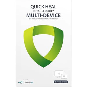 Quick Heal Total Security Multi-Device 3 Devices 3 Years