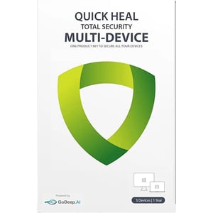 Quick Heal Total Security Multi-Device 5 Devices 1 Year