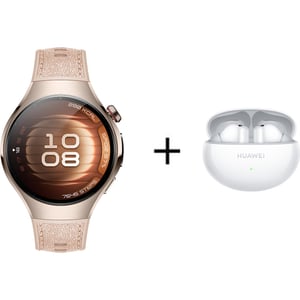 Huawei Watch 5 Smartwatch Beige + FreeBuds 6i -SOC-AL00