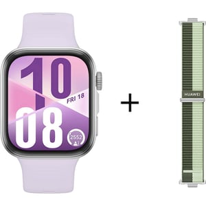 Huawei Watch Fit 4 Smartwatch Purple - SYA-B19   Green Strap