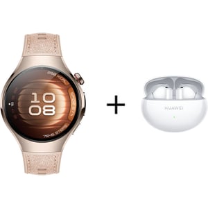 Huawei Watch 5 Smartwatch Beige + FreeBuds 6i - SOC-AL00