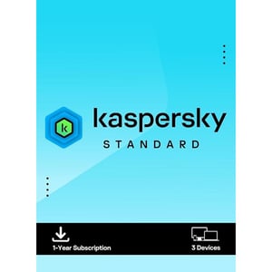 Kaspersky Standard Antivirus 3 Devices 1 Year - COX-KS-3D1Y