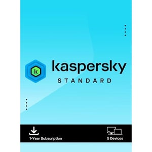 Kaspersky Standard Antivirus 5 Devices 1 Year - COX-KS-5D1Y