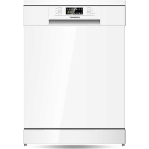 Tornado Freestanding Dishwasher 13 Place Settings Silver - TDG-JN1363-BSK
